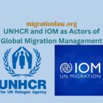 UNHCR and IOM as Actors of Global Migration Management Winfried Kluth Nicole Jack